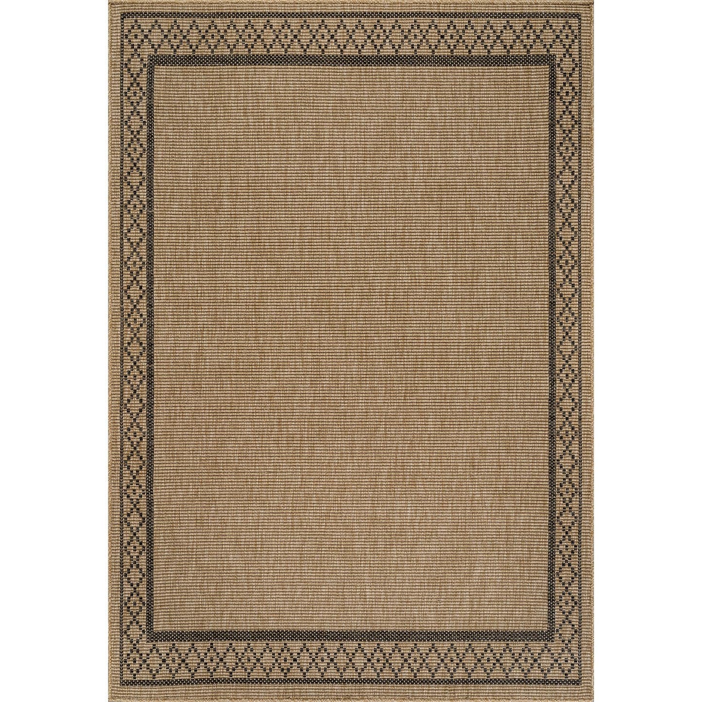 Luul Home Easy Jute Rugs 10x14 Frame Natural Color Living Room Indoor Outdoor Area Rug for Patio and Kitchen Rug High Traffic Washable Easy to Clean Solid Boho Woven Design Carpet (10 x 14)
