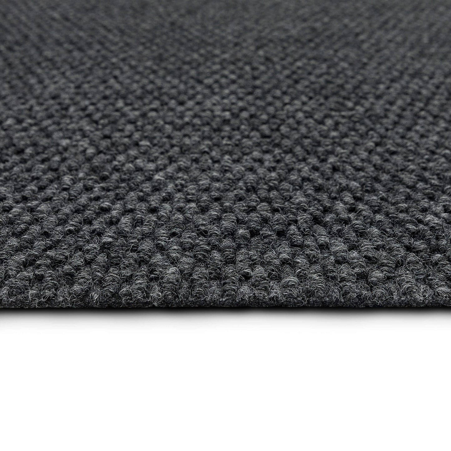 Mohawk Home 18" x 18" Indoor/Outdoor 0.25" Pile Height, Peel and Stick Carpet Tile, Grey Polyester, (10 Tiles) (22.5 sqft/Box)