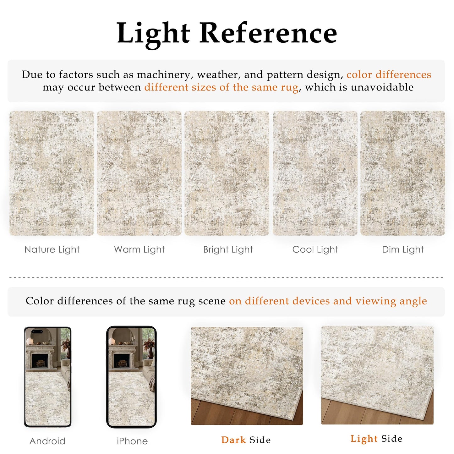PureCozy 9x12 Washable Area Rug Beige Abstract Non Slip Carpet for Living Room Bedroom Soft Low Pile Neutral Modern Throw Indoor Large Rug Office Dining Room