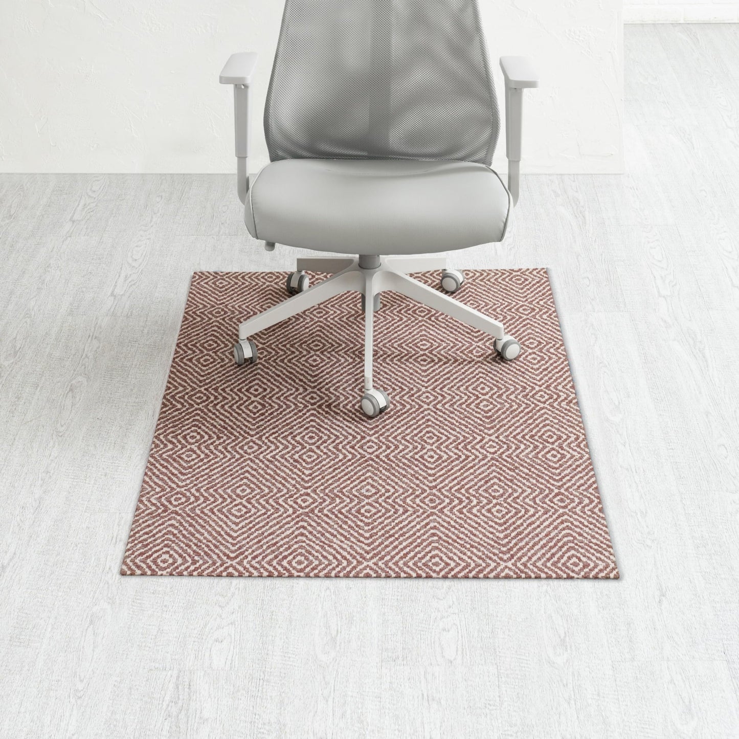 Anji Mountain Rug'd Office Chair Mat for Carpet & Hardwood Floor - Jacquard Woven, Anti-Slip Backing, Low Pile, Floor Protector Desk Chair Mat, Office Rugs for Rolling Chairs (Luxor - 36" x 48")