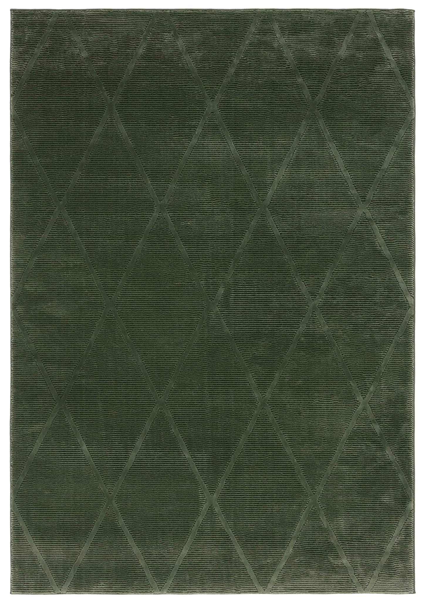 SAFAVIEH Revive Collection Accent Rug - 4' x 6', Green, Trellis Design, Non-Shedding & Easy Care, Ideal for High Traffic Areas in Entryway, Living Room, Bedroom (REV104Y)