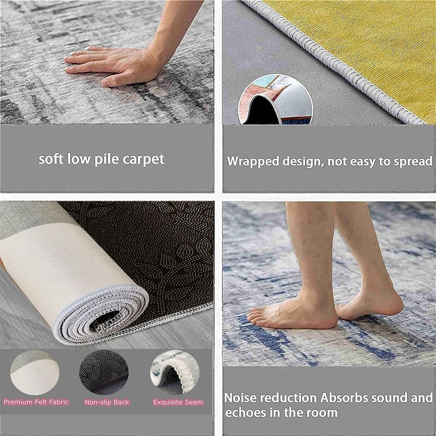 Musical Instrument Carpet for Bedroom, 5x6ft, Electric Guitar Bass Music Classroom Carpet, Durable Home Decorative Rugs, Low Pile No Crease Washable Area Rug for Living Room Runner