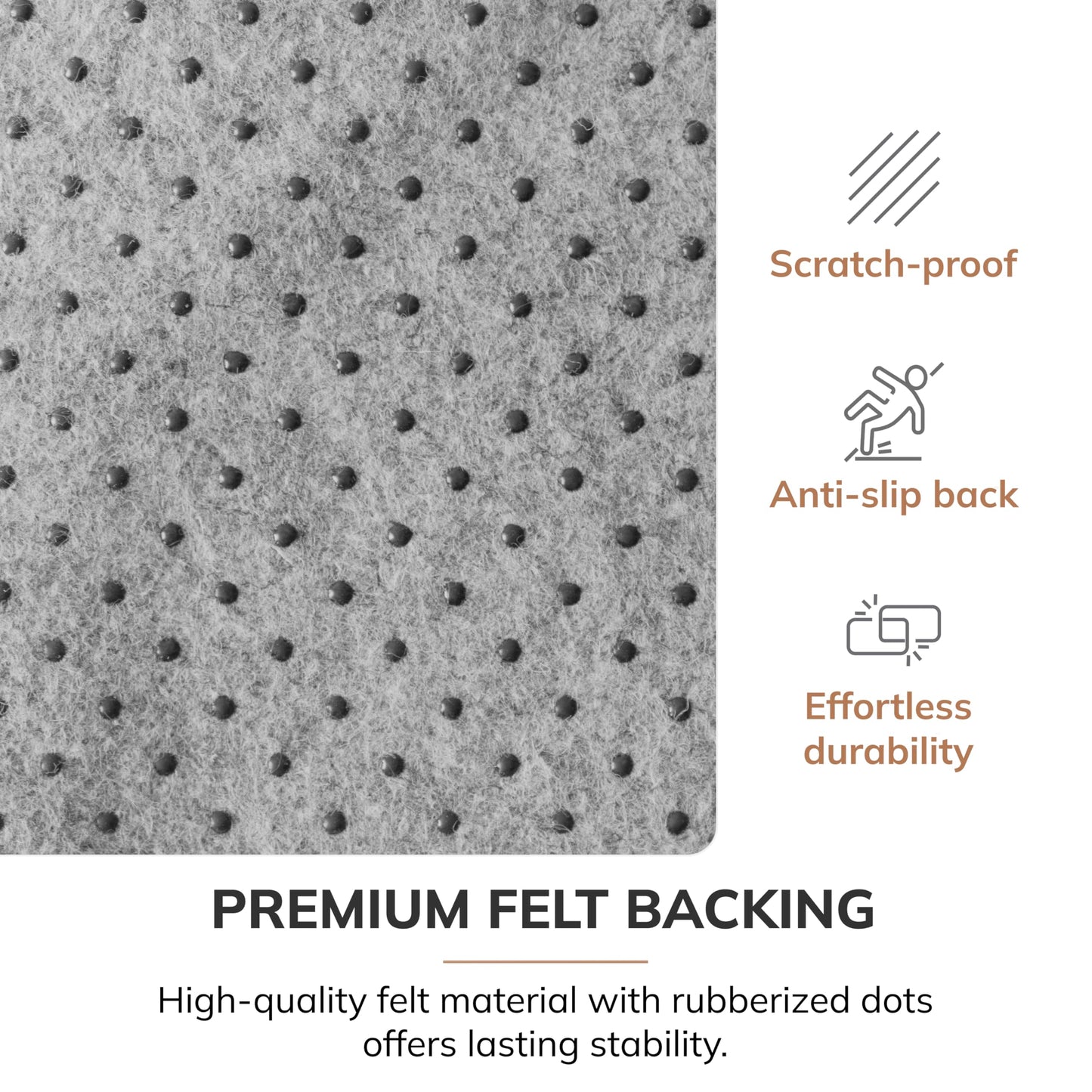 Anji Mountain Rug'd Office Chair Mat for Carpet & Hardwood Floor - Jacquard Woven, Anti-Slip Backing, Low Pile, Floor Protector Desk Chair Mat, Office Rugs for Rolling Chairs (Tromso - 36" x 48")