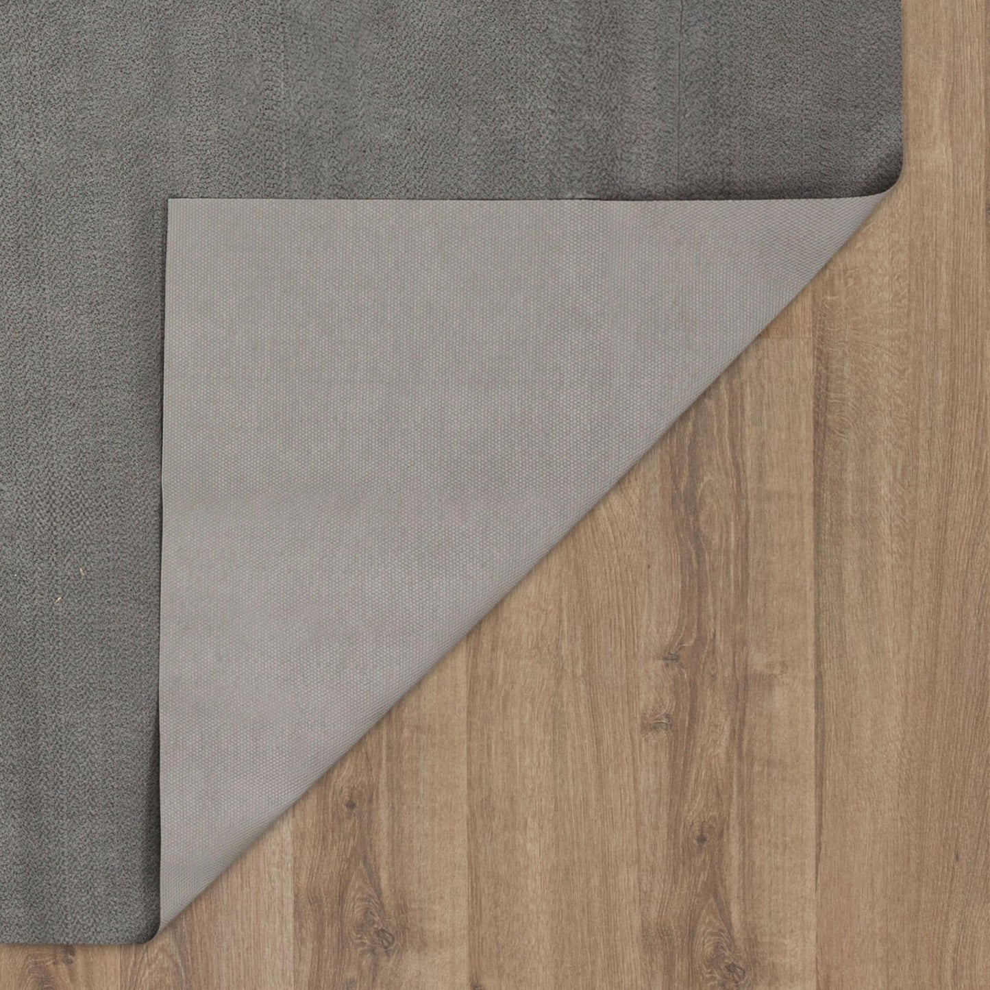 Mohawk Home Low Profile Waterproof Rug Pad Utility Solid Gray 3' X 5' Pet and Kid Proof Rug Pad Perfect for Kitchen, Living Room, Kids Room, Dining Room, Hallway