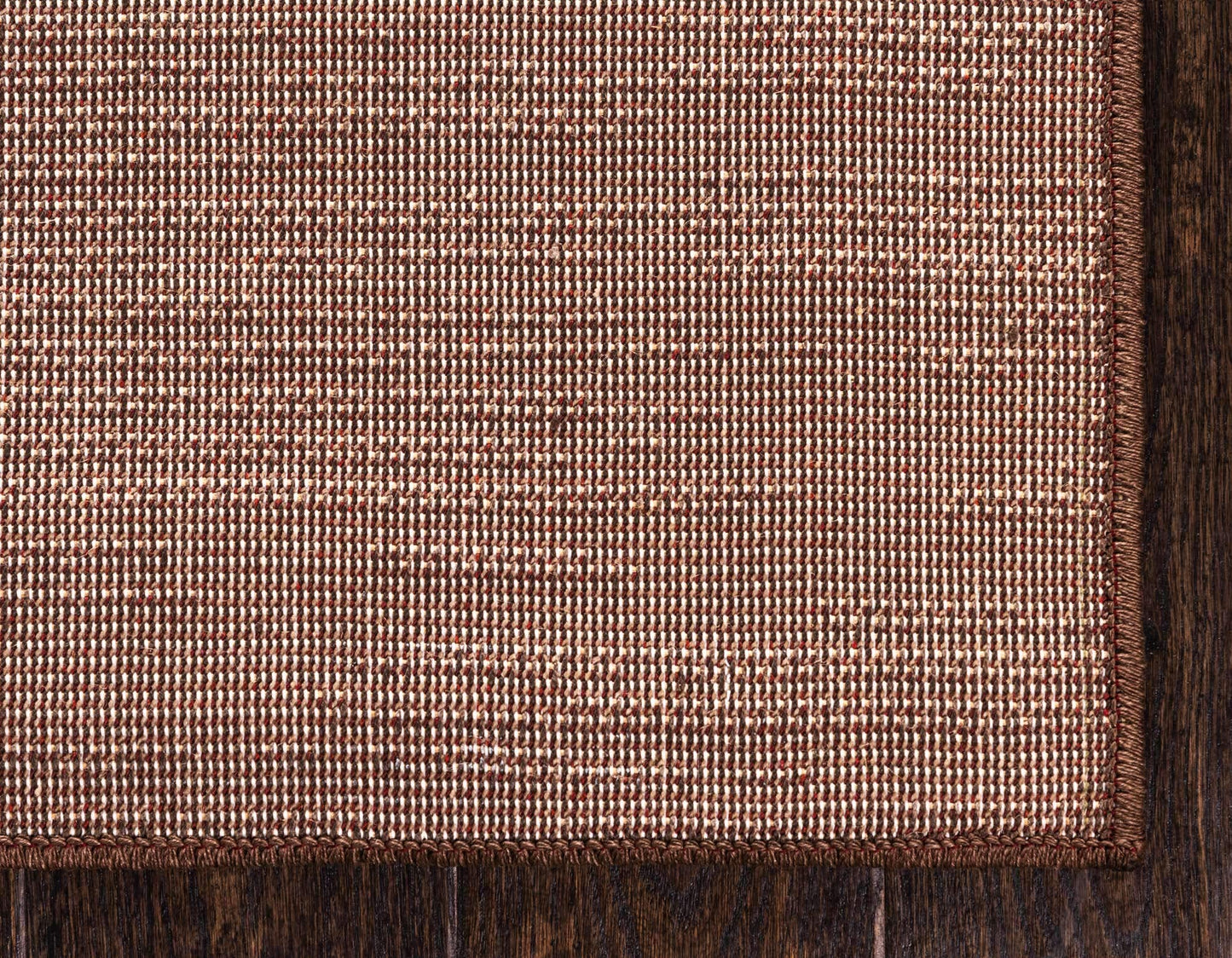 Unique Loom Autumn Collection Modern Contemporary Casual Abstract Area Rug, 5' 3" x 8', Multi/Dark Brown