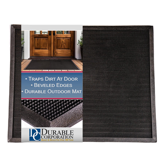 Durable Corporation 396S1624 16 in. Wx 24 in. L Fingertip Entrance Mat