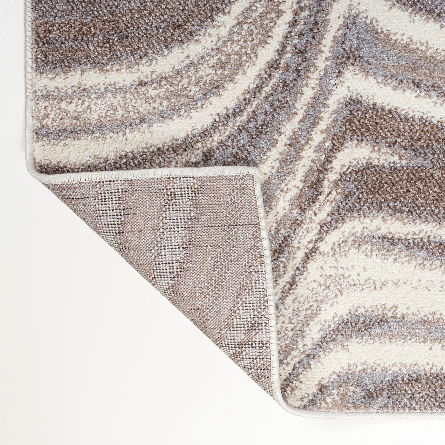JONATHAN Y Eleni Abstract Marble Brown/Cream Indoor Area Rug 5x8, Contemporary,Glam,Casual,Transitional, Easy-Cleaning for Living Room,Bedroom,Kitchen,Pet Friendly,Non-Shedding (SEU301B-5)