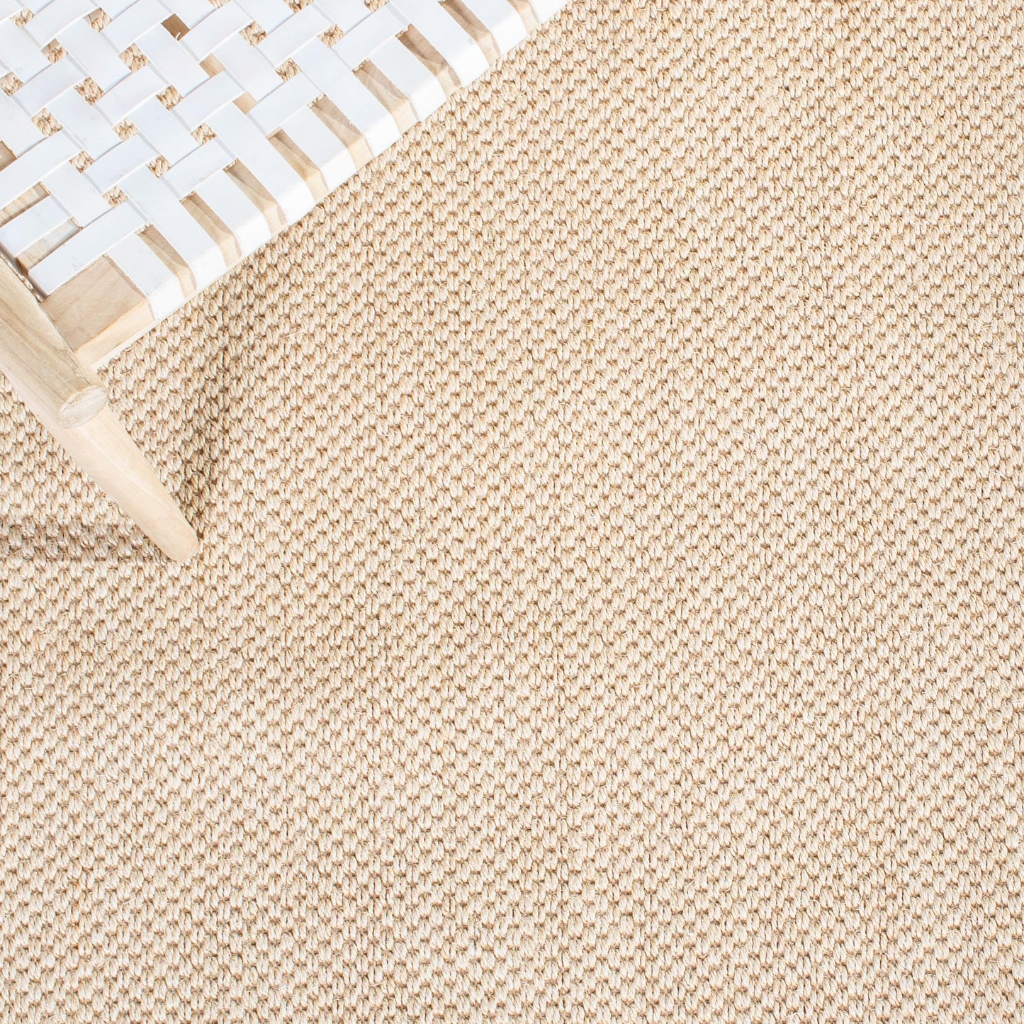 SAFAVIEH Area Rug 8x10 - Natural Fiber Collection - Large - Maize & Grey, Sisal, Woven Design with Border (NF141G)