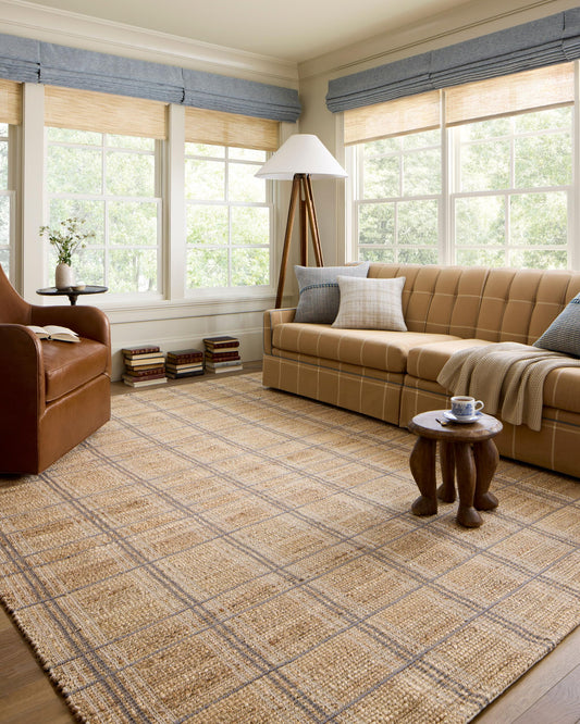 Loloi Chris Loves Julia Judy Collection JUD-02 Natural/Stone 5'-0" x 7'-6" Area Rug
