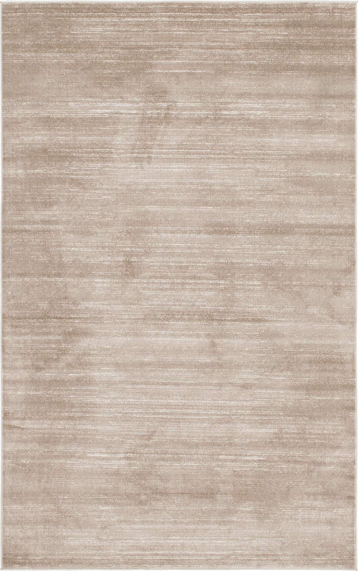 Unique Loom Uptown Collection Area Rug - Madison Avenue (5' 1" x 8' Rectangle, Brown/ Ivory)
