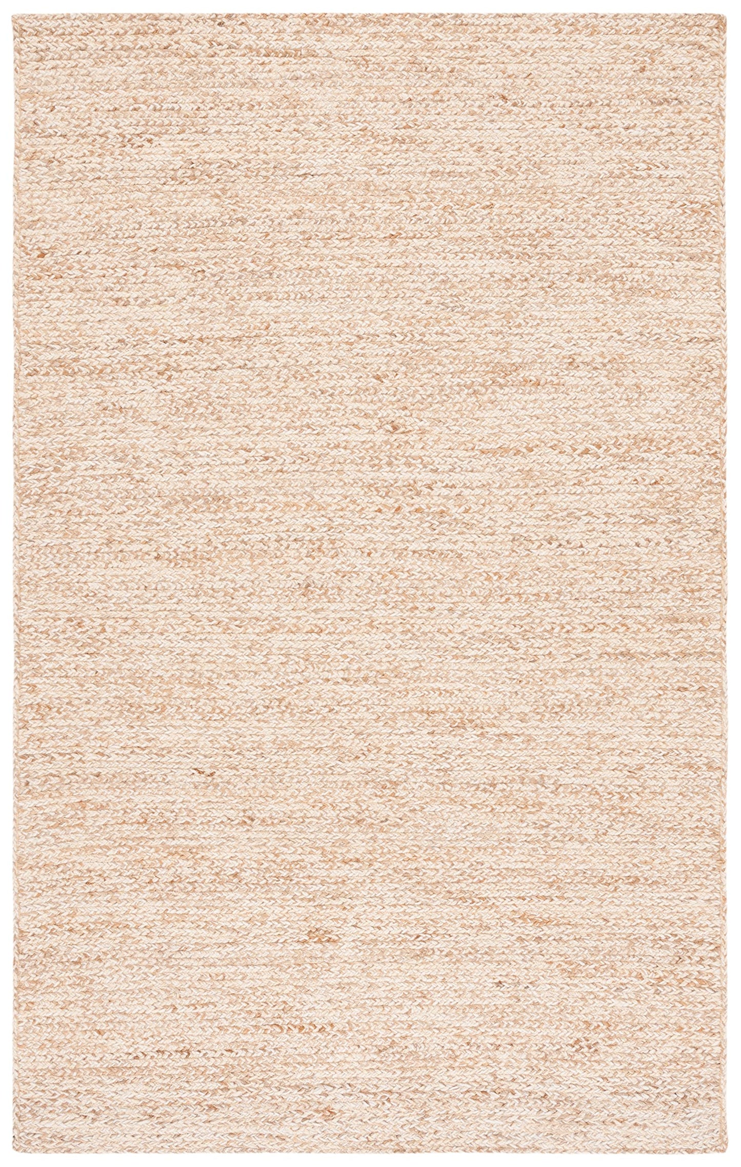 SAFAVIEH Natural Fiber Collection Accent Rug - 4' x 6', Ivory & Natural, Handmade Wool & Jute, Ideal for High Traffic Areas in Entryway, Living Room, Bedroom (NFB950A)