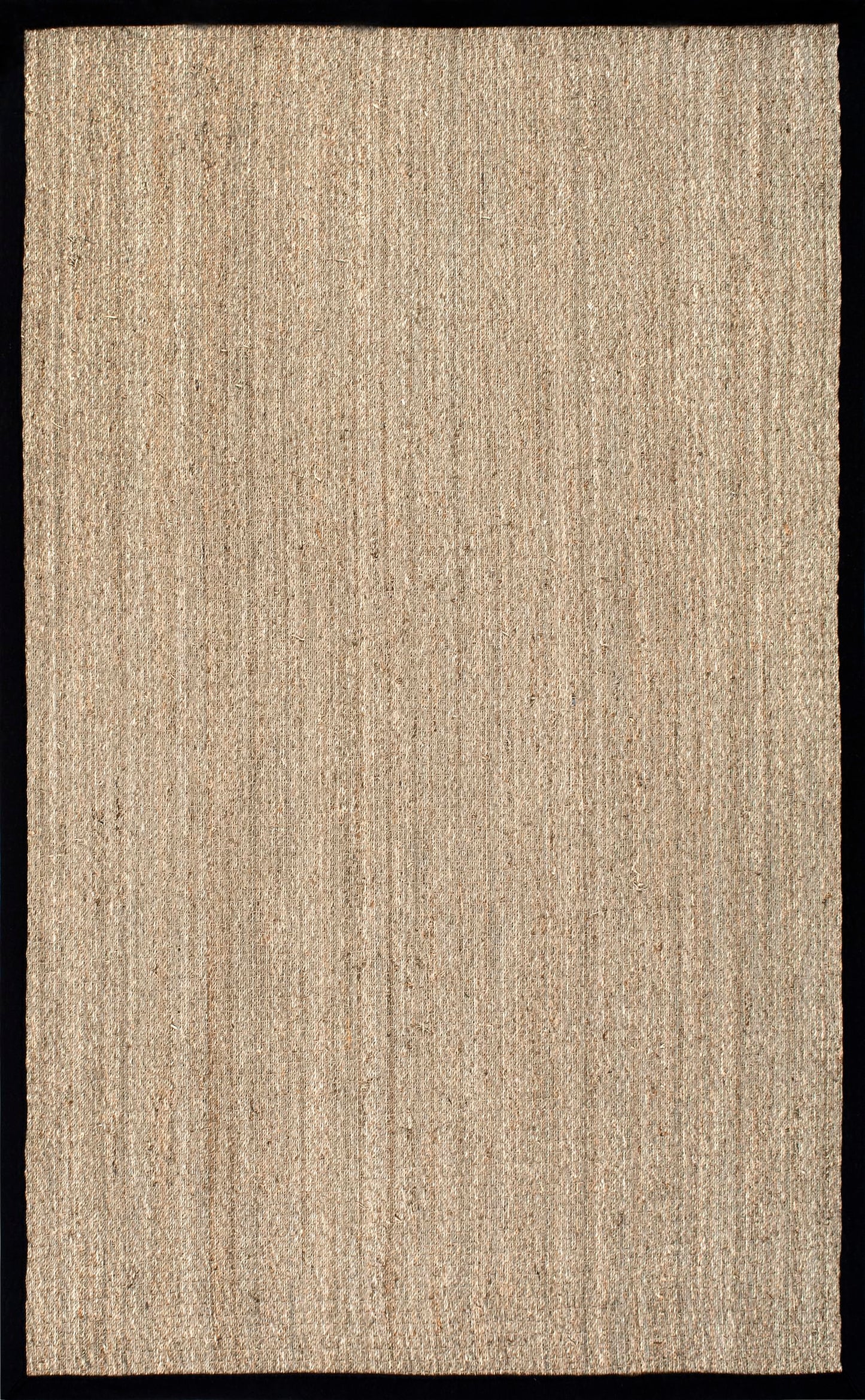 Nuloom Elijah Black/Natural, 2' x 3', Basketweave, Seagrass, Soft and Textured, High Traffic, Stain Resistant, Easy Clean, Durable Area Rug for Bedroom, Living Room, Dining, Den, Foyer, Entryway