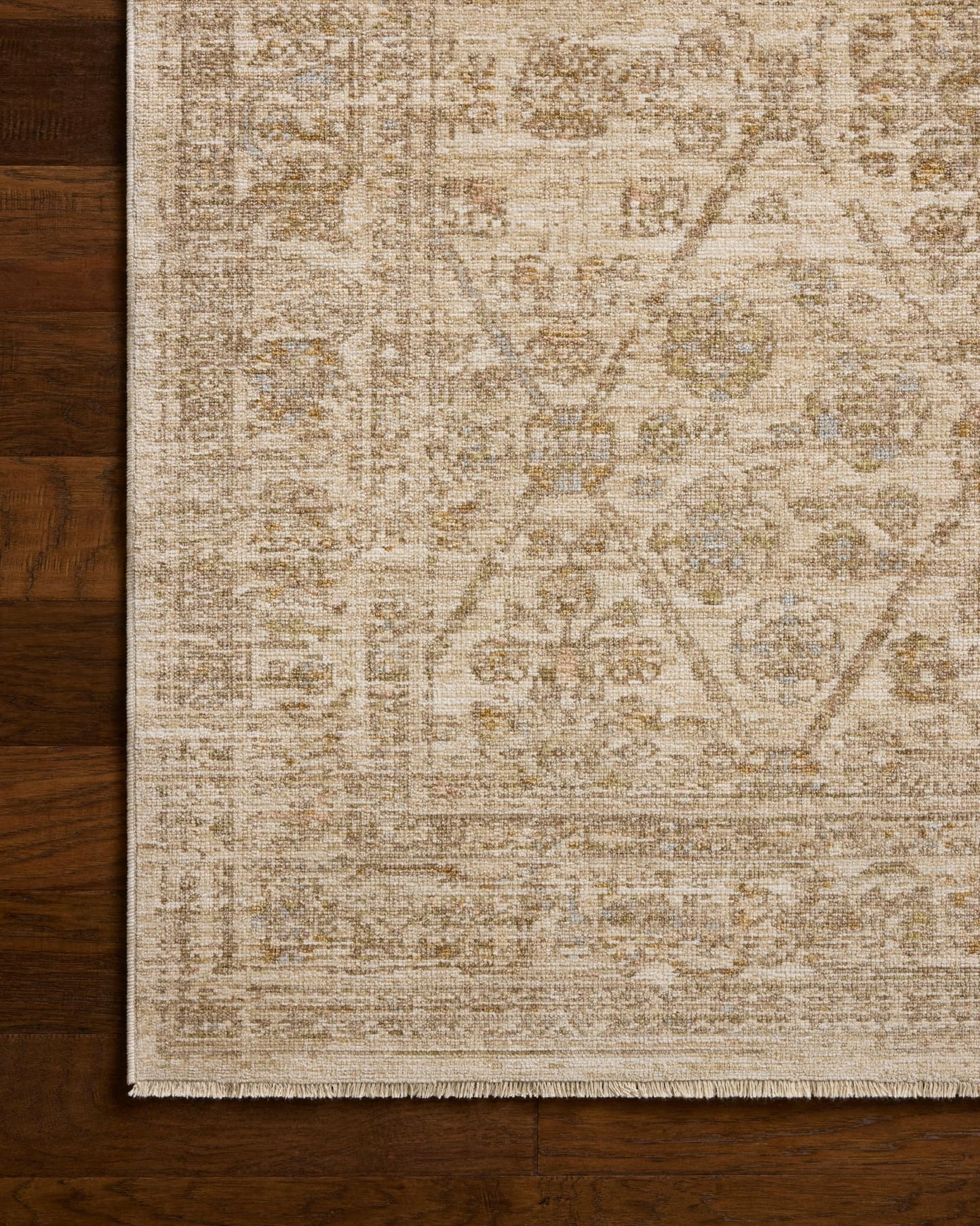 Loloi Elora Collection ELR-01 Ivory/Multi 5'-0" x 7'-6" Area Rug