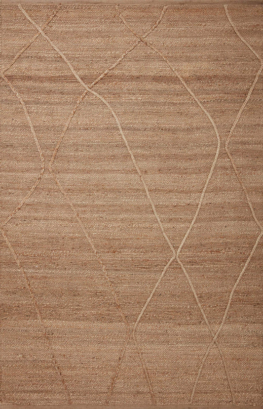 Loloi Bodhi Collection BOD-05 Natural/Natural 5'-0" x 7'-6" Area Rug