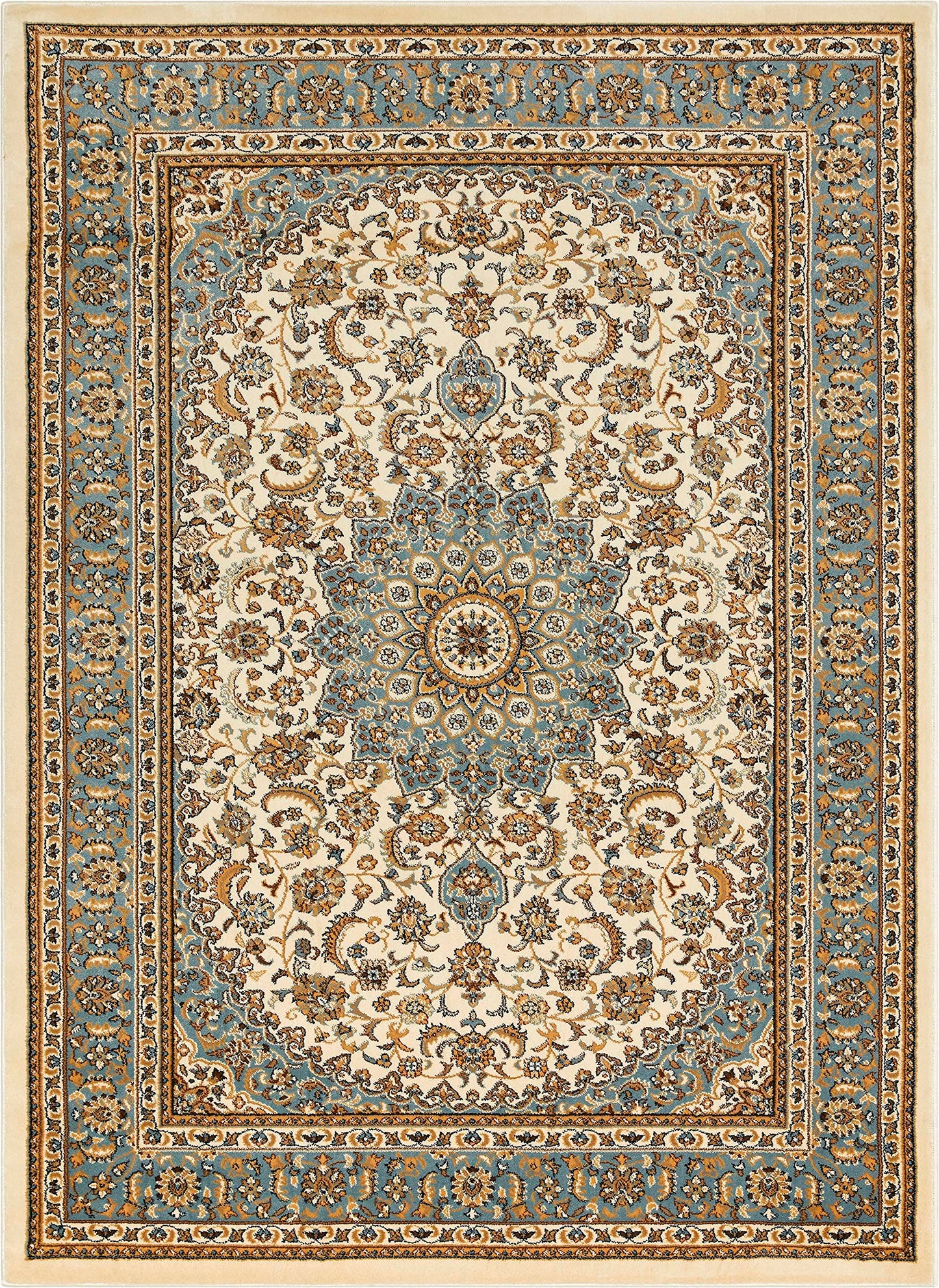 Well Woven Timeless Aviva Traditional Ivory 3'11" x 5'3" Area Rug
