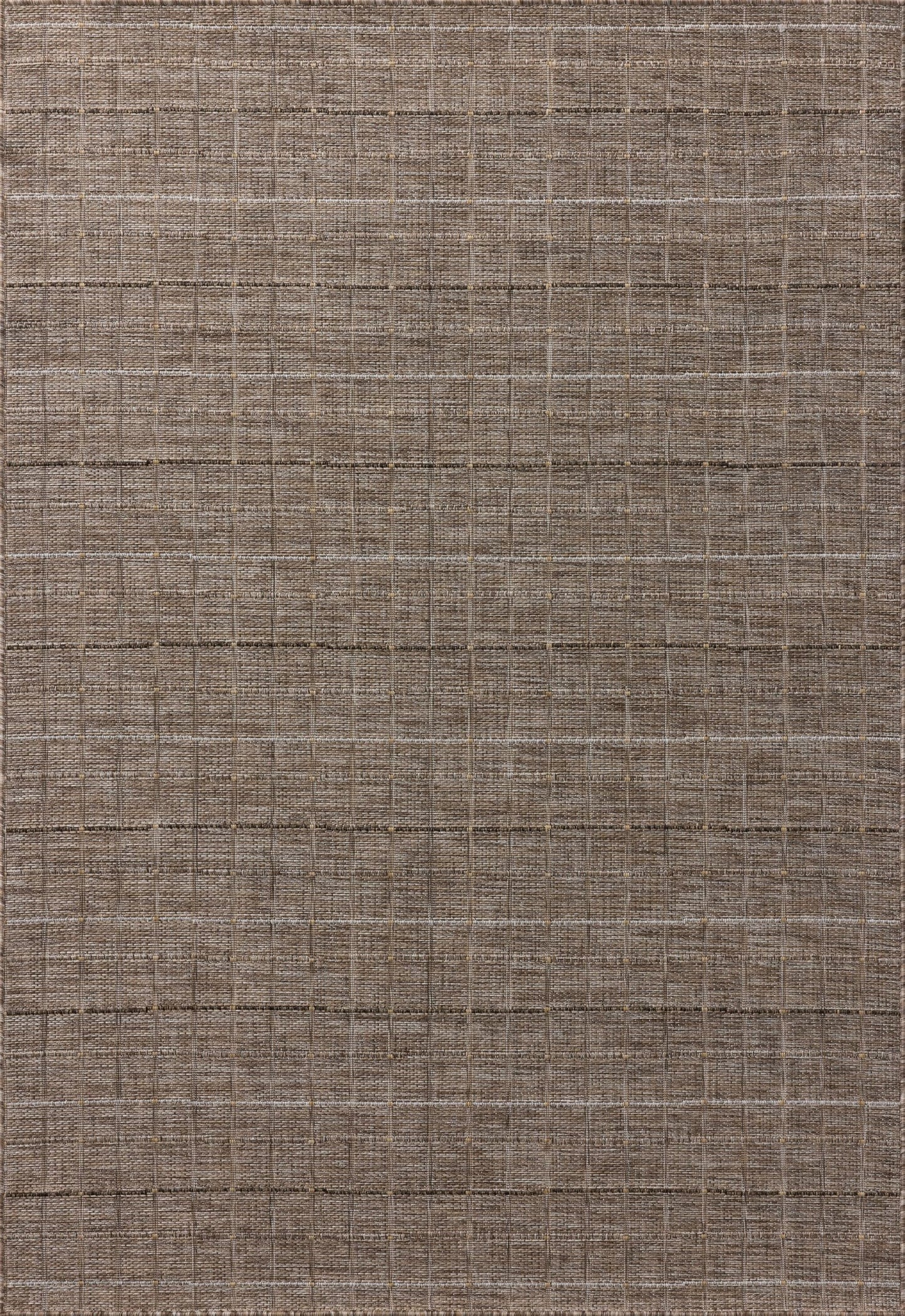 Loloi Birch Collection BIR-02 Natural/Bark 5' x 7'-3", .25" Pile Height, Area Rug, Indoor/Outdoor, Durable, Neutral, Easy Clean, Rug for Patio, Deck, Entry, Balcony, Outdoor Space