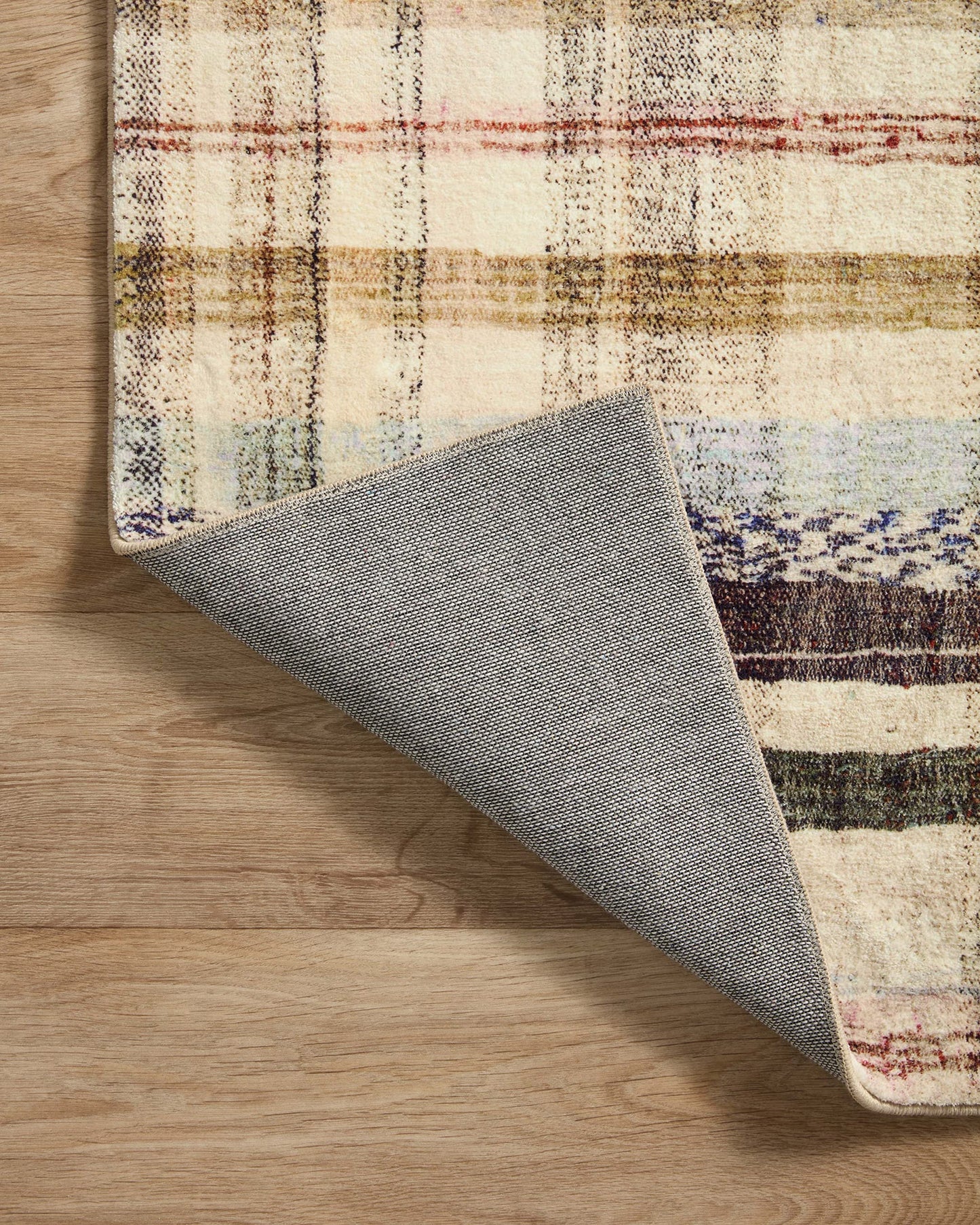 Loloi Chris Loves Julia Humphrey Collection HUM-02 Ivory/Multi 5'-0'' x 7'-0'' .38" Pile Height, Area Rug feat. CloudPile