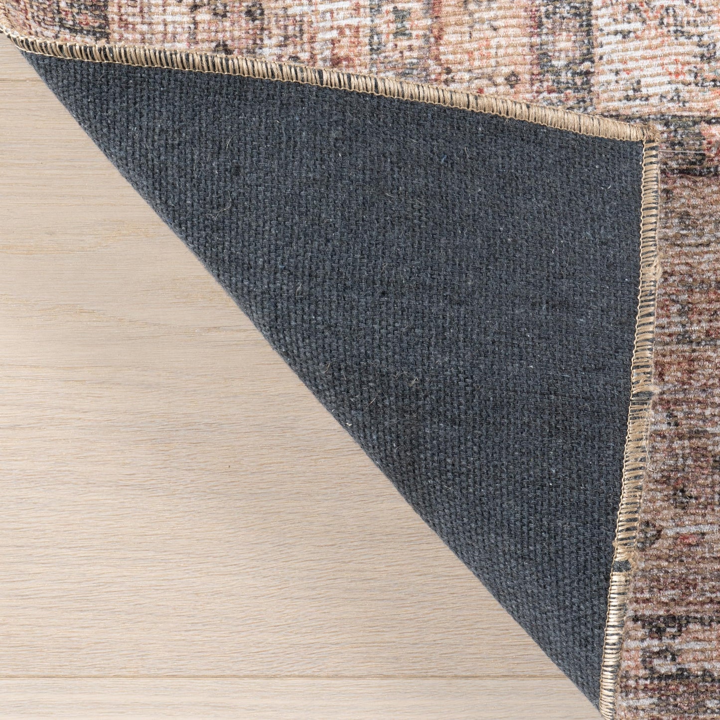 Nuloom Hillstone Collection Olene Light Brown/Brown, 2'8" x 8', Vintage Medallion, Soft and Cozy, High Traffic, Stain Resistant, Easy Clean, Durable Area Rug for Bedroom, Living Room, Dining, Foyer
