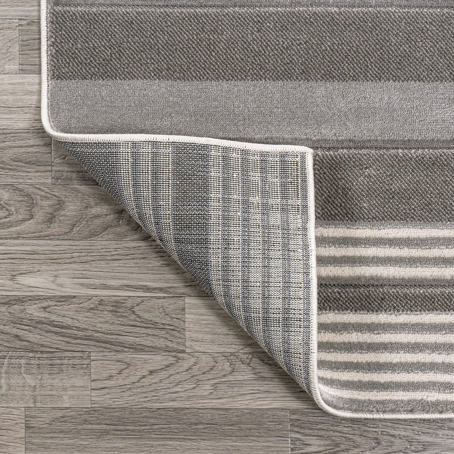 JONATHAN Y Striped Circles Gray/Yellow/Cream Indoor Area Rug 3X5 ft, Nicky Geometric for Living Room, Bedroom, Kitchen, Office, Easy-Cleaning, High Traffic, Pet-Friendly, Non-Shedding UNQ100A-3