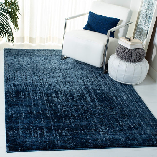SAFAVIEH Retro Collection Accent Rug - 3' x 5', Light Blue & Blue, Modern Abstract Design, Non-Shedding & Easy Care, Ideal for High Traffic Areas in Entryway, Living Room, Bedroom (RET2770-6065)
