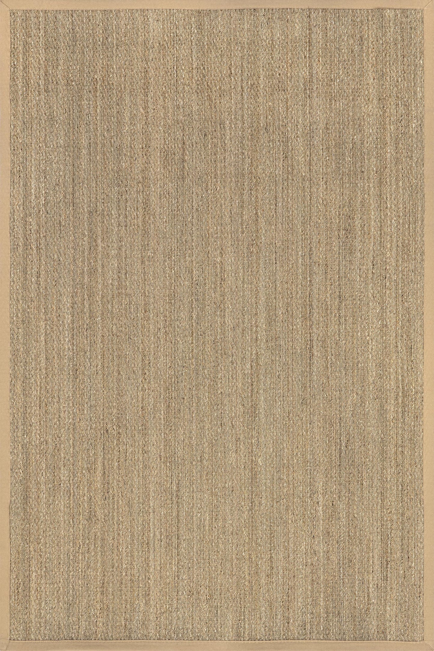 nuLOOM 3x4 Elijah Seagrass Area Rug, Beige, Solid Farmhouse Style, Cotton Bordered, Basketweave, Natural Fiber, For Bedroom, Dining Room, Living Room, Hallway, Office, Kitchen, Entryway