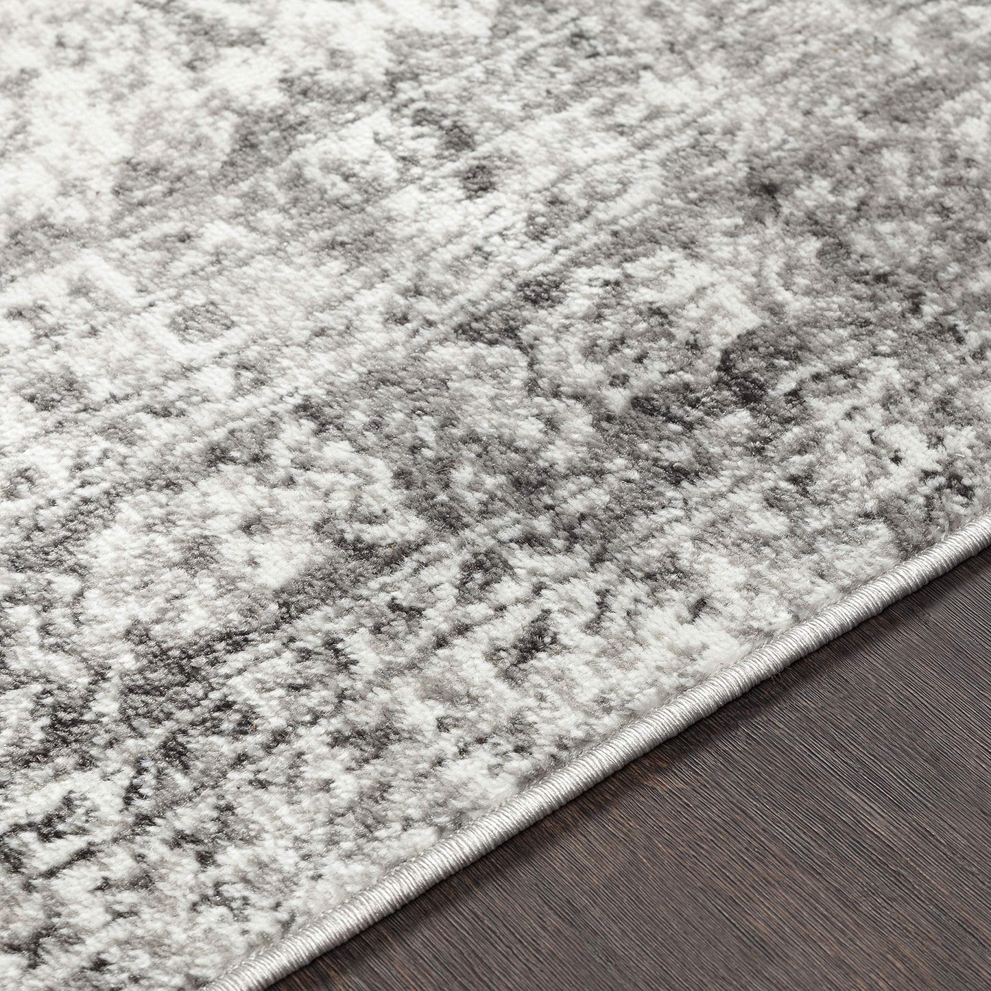 Livabliss Desta Vintage Oriental Area Rug,3'11" x 5'7",Charcoal