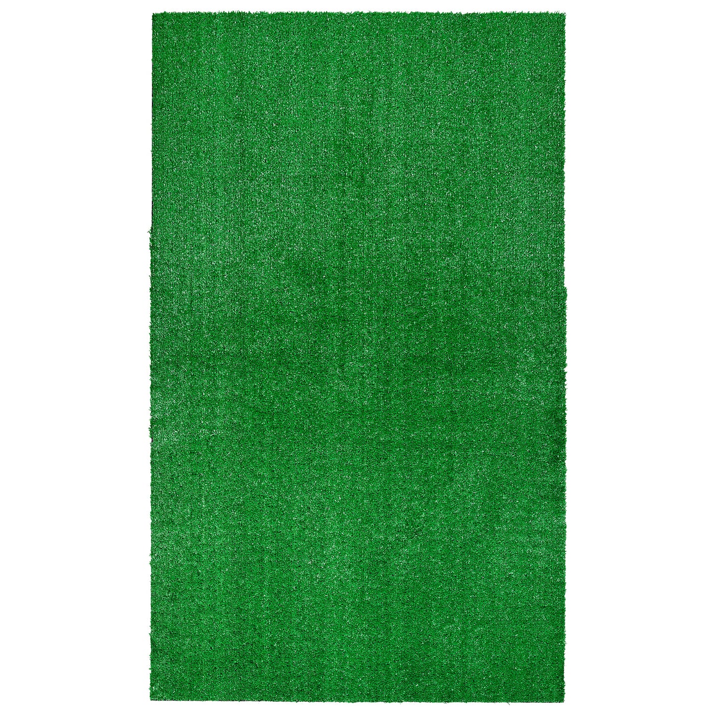 Garland Rug Artificial Grass 3 Ft. X 5 Ft. Large Indoor/Outdoor Area Rug Green, Durable, and Low-Maintenance for Patios, Lawns, and More