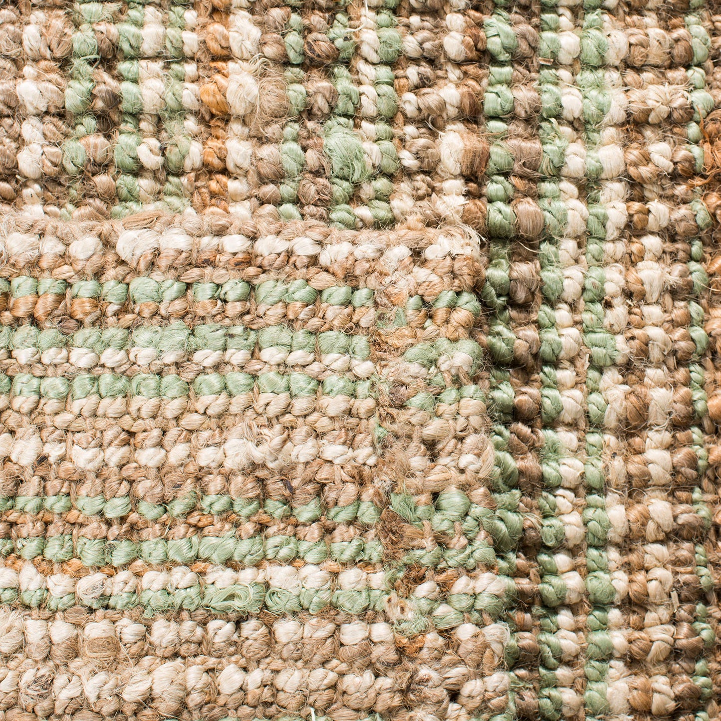 SAFAVIEH Area Rug 3x5 - Natural Fiber Collection - Sage & Natural Brown, Handmade Jute, Farmhouse Style, Chunky Textured Thick Pile (NF447S)