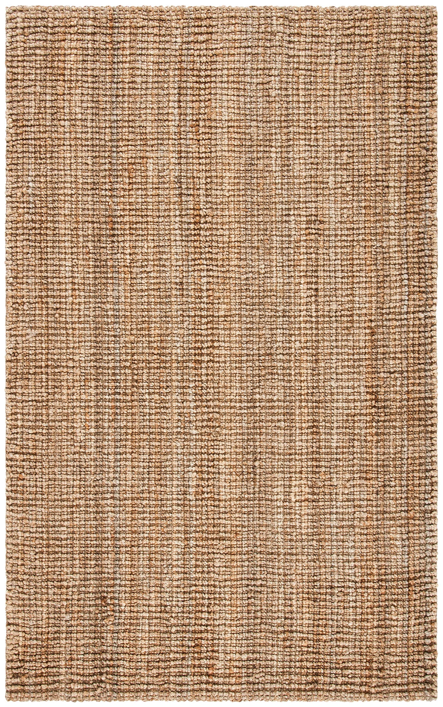 SAFAVIEH Natural Fiber Collection Area Rug - 6' x 9', Natural, Handmade Jute, Ideal for High Traffic Areas in Living Room, Bedroom (NFB447A)