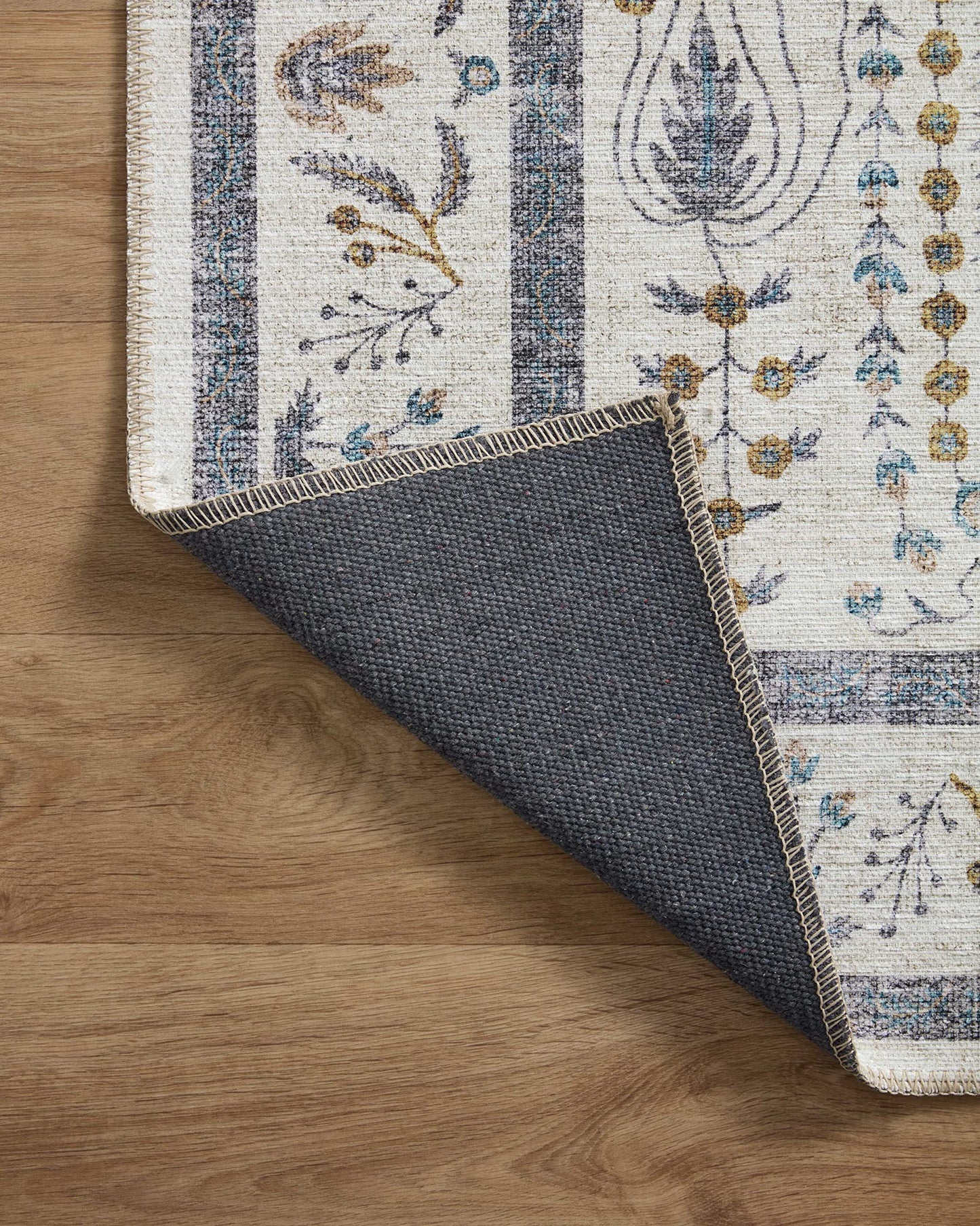 Loloi Rifle Paper Co. Maison Collection MAO-05 Wisteria Cream 8'-4" x 11'-6", .19" Pile Height, Area Rug