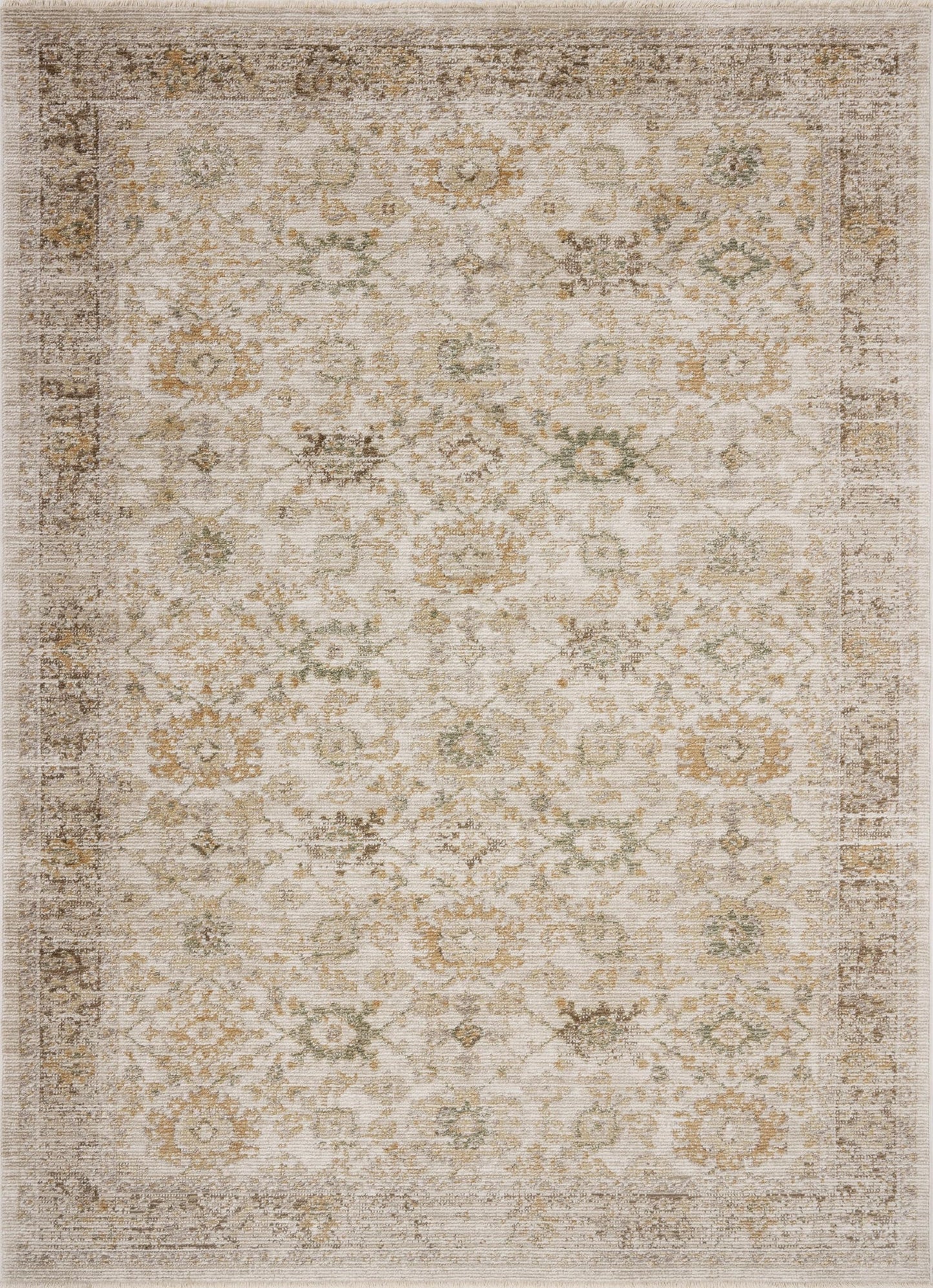 Loloi Magnolia Home by Joanna Gaines Pace Collection PAC-04 Natural/Multi 5'-3" x 7'-6" Area Rug