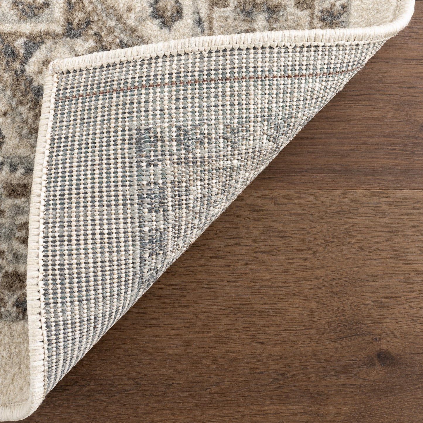 nuLOOM 2x3 Becca Traditional Tiled Area Rug, Beige, Faded Transitional Design, Stain Resistant, For Bedroom, Dining Room, Living Room, Hallway, Office, Kitchen, Entryway
