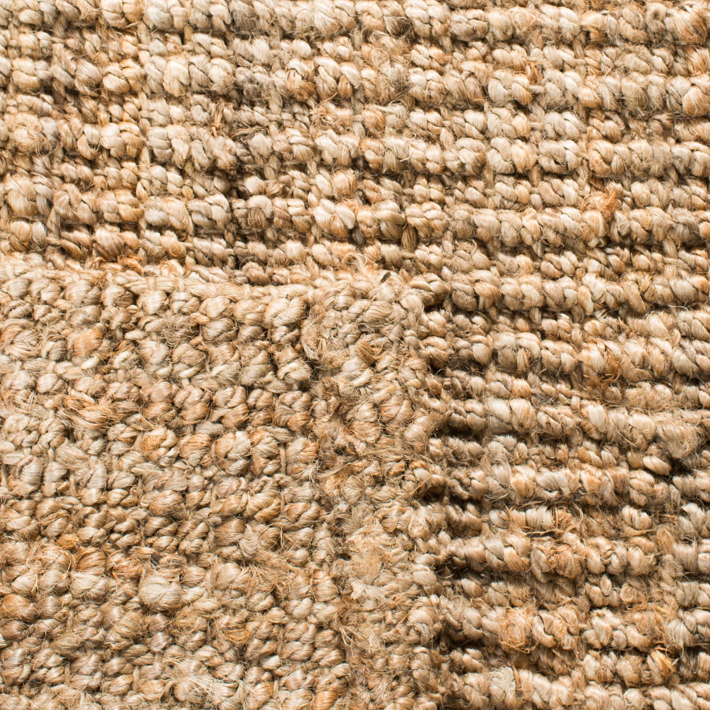 SAFAVIEH Area Rug 8x10 - Natural Fiber Collection - Large - Natural Brown, Handmade Jute, Farmhouse Style, Chunky Textured Thick Pile (NF447A)