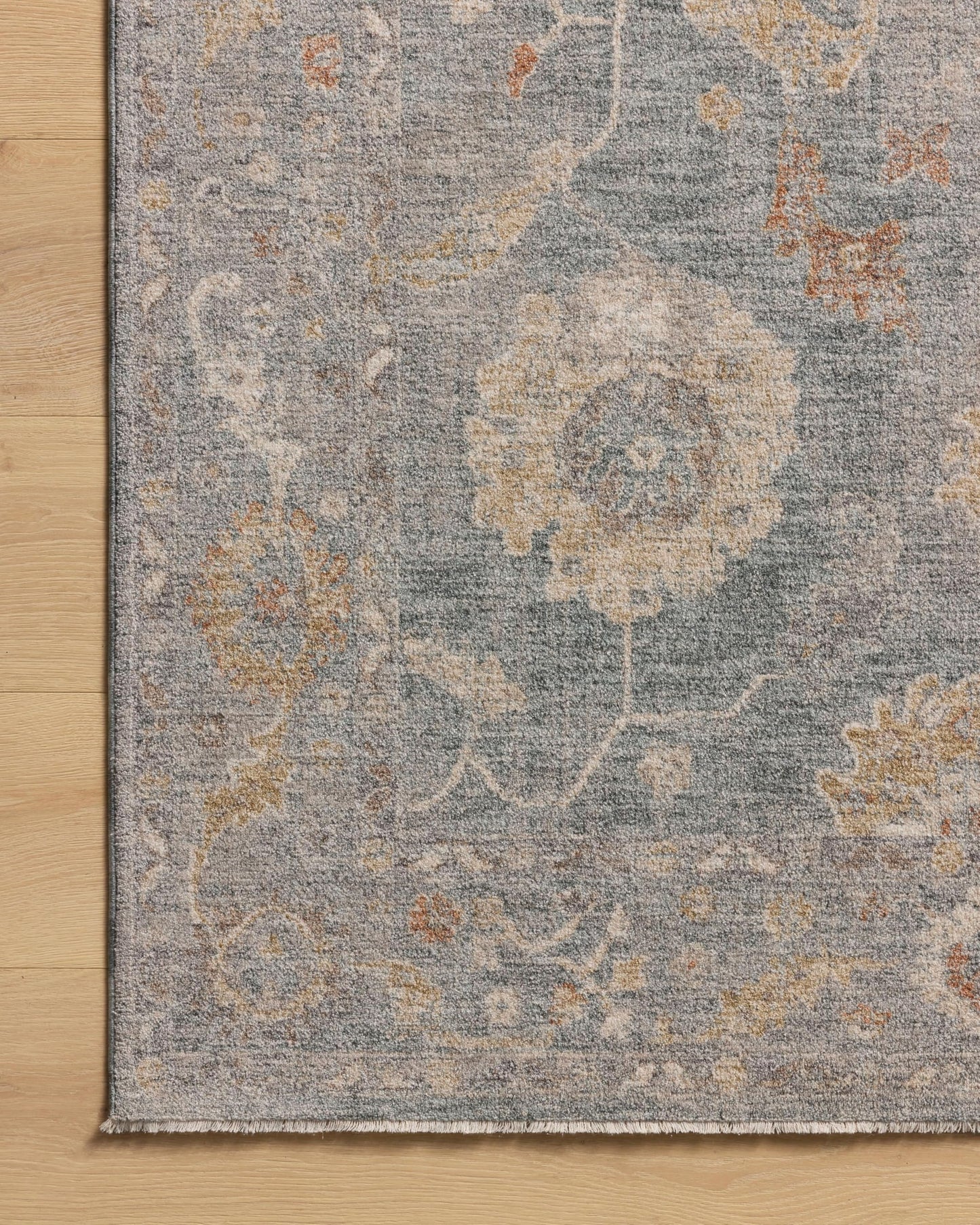 Loloi Chris Loves Julia Louisa Collection LOI-02 Ocean/Sunset 9'-6" x 13'-1", .38" Pile Height, Area Rug