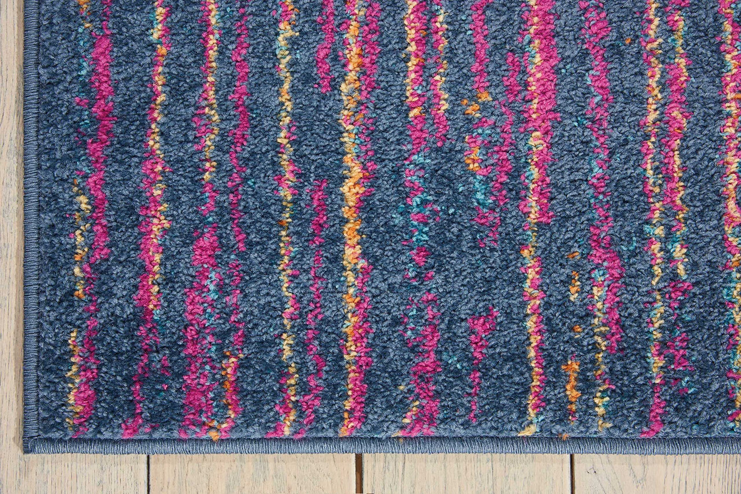 Nourison Home Passion Multicolor 6'7" x 9'6" Area Rug - Easy Clean, Non Shedding, Bed Room, Living Room, Dining Room, Kitchen (7' x 10')
