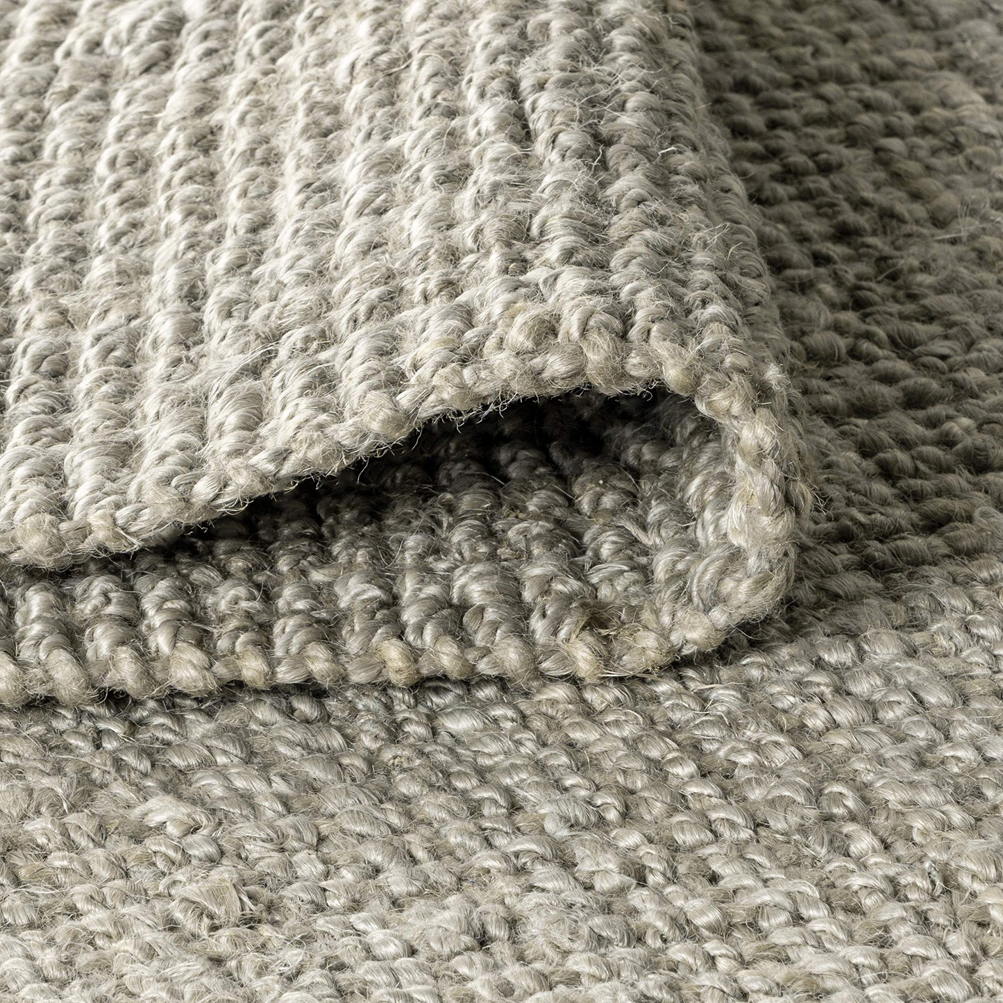 JONATHAN Y Pata Hand Woven Chunky Jute Gray Indoor Area Rug, 4x6, Bohemian, Rustic, Cottage, Easy-Cleaning for Living Room, Bedroom, Kitchen, Non-Shedding (NRF102C-4)