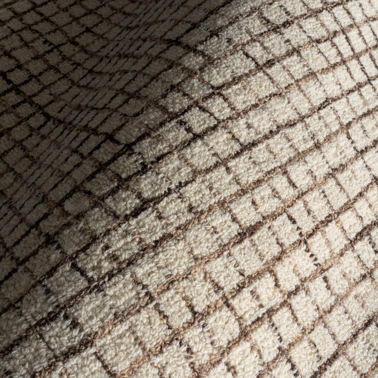 Rugs USA Melrose Cream, 6' x 9', Handmade, Wool & Cotton, Soft and Cozy, High Traffic, Stain Resistant, Easy Clean, Durable Area Rug for Bedroom, Living Room, Dining Space, Den, Entryway