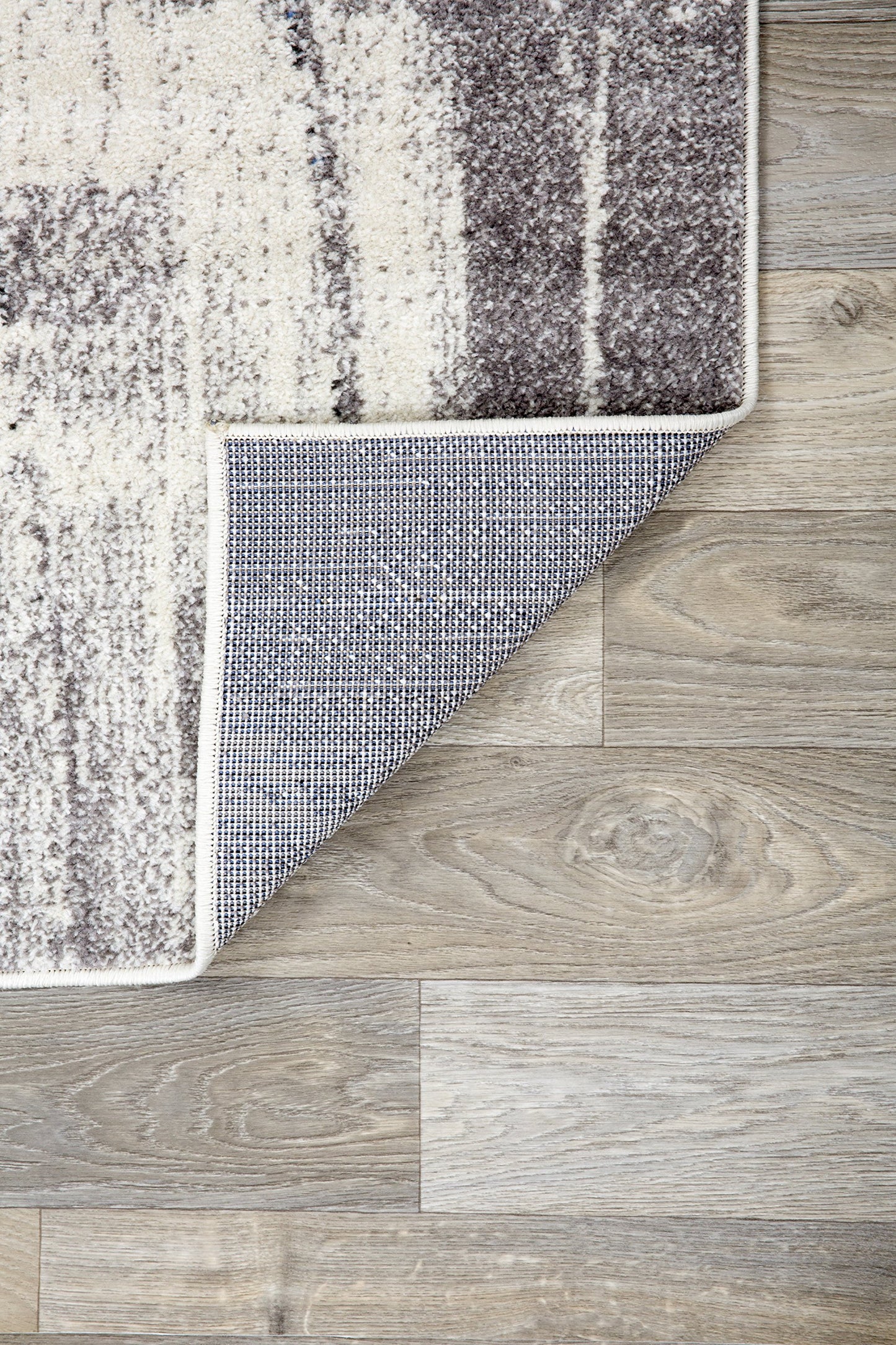 Rugshop Gold Modern Abstract Area Rug — Non-Shedding for Living Room, Dining Room and Office 6'6" x 9'