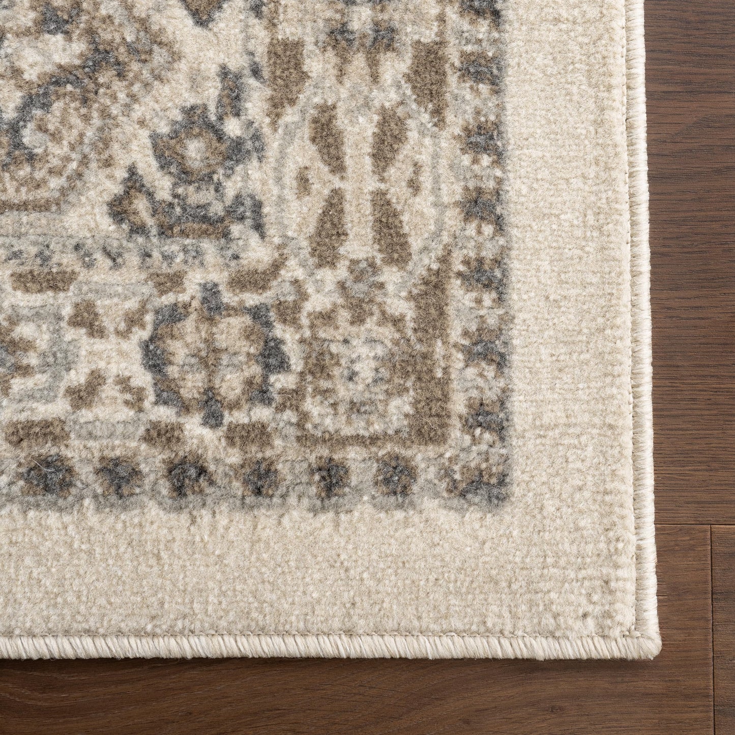 nuLOOM 2x3 Becca Traditional Tiled Area Rug, Beige, Faded Transitional Design, Stain Resistant, For Bedroom, Dining Room, Living Room, Hallway, Office, Kitchen, Entryway