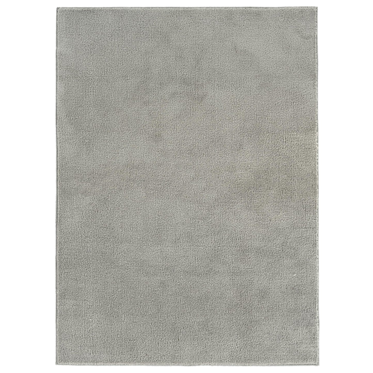 Garland Rug Clayton Plush 5 ft. x 6 ft. Basic Utility Area Rug Gray